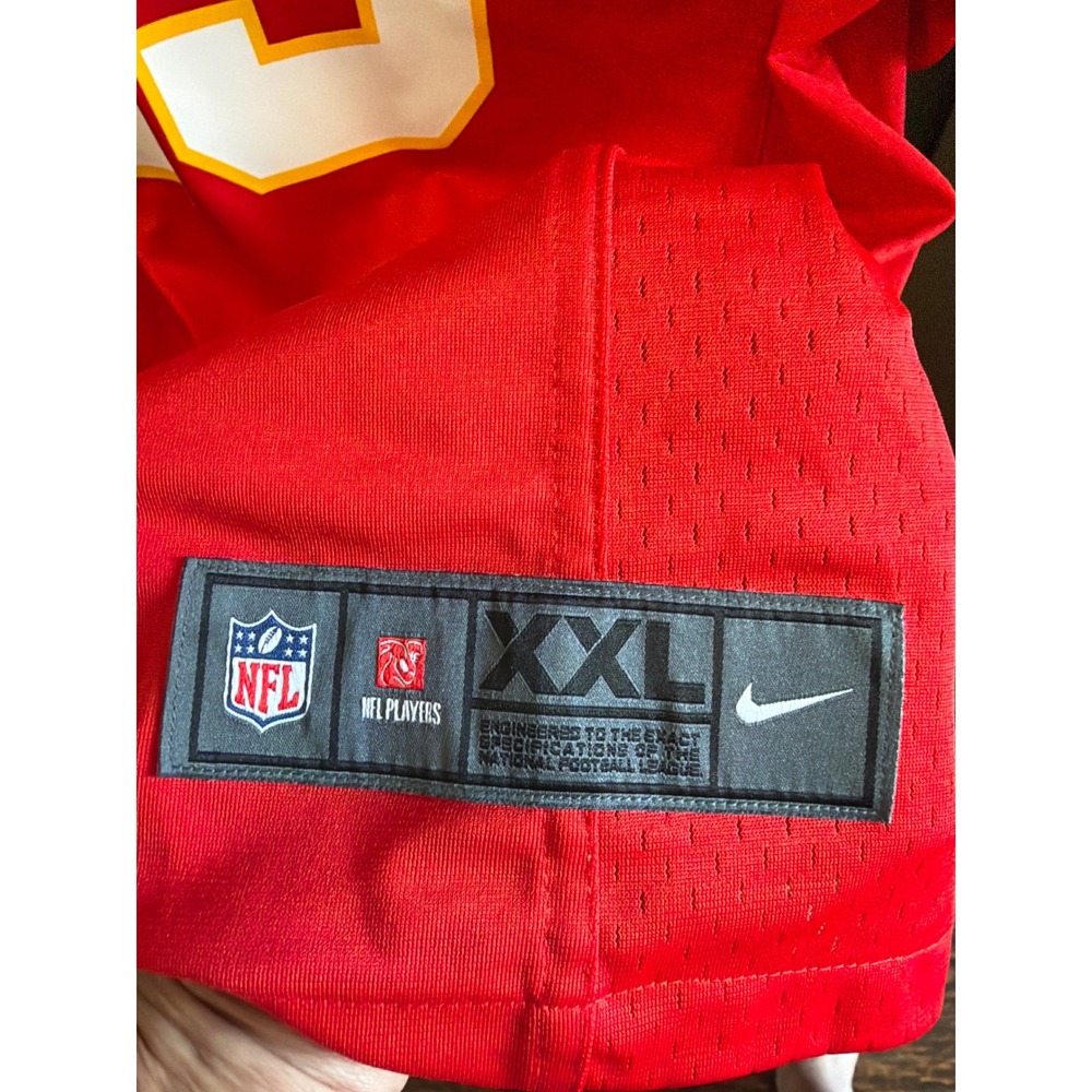 Nike NFL Kansas City Chiefs Patrick Mahomes 15 Super Bowl LIV Jersey Mens XXL - Picture 2 of 6